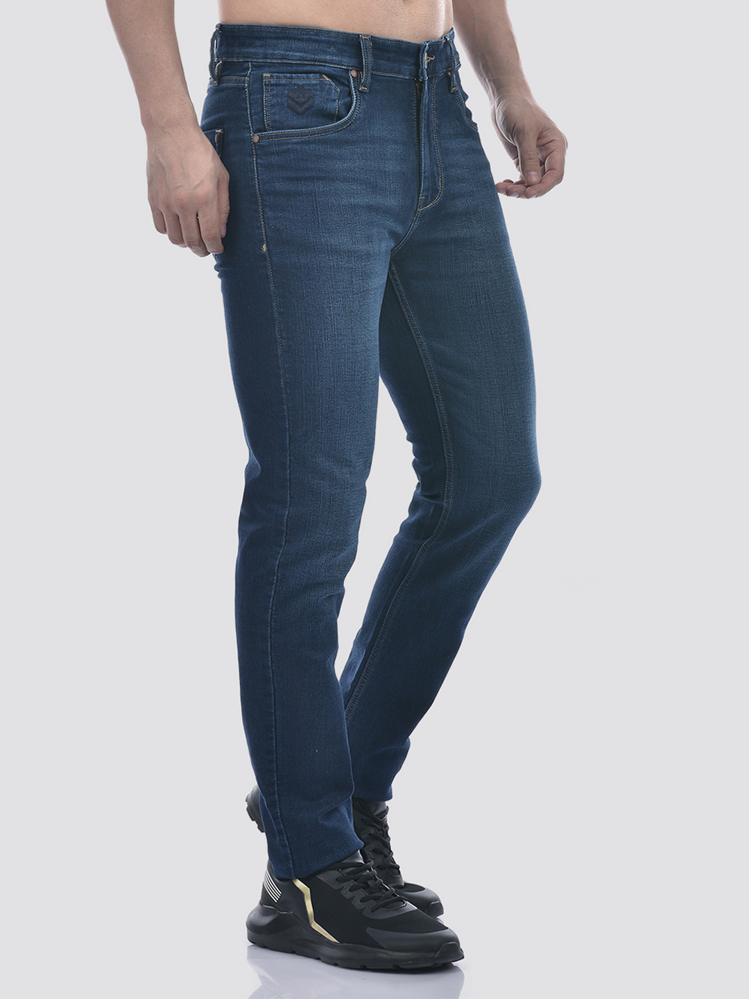 Numero Uno Men Blue Slim Fit Sustainable Jeans